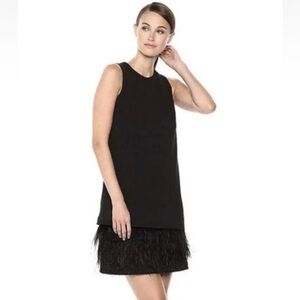 Calvin Klein Black Sleeveless Midi Dress